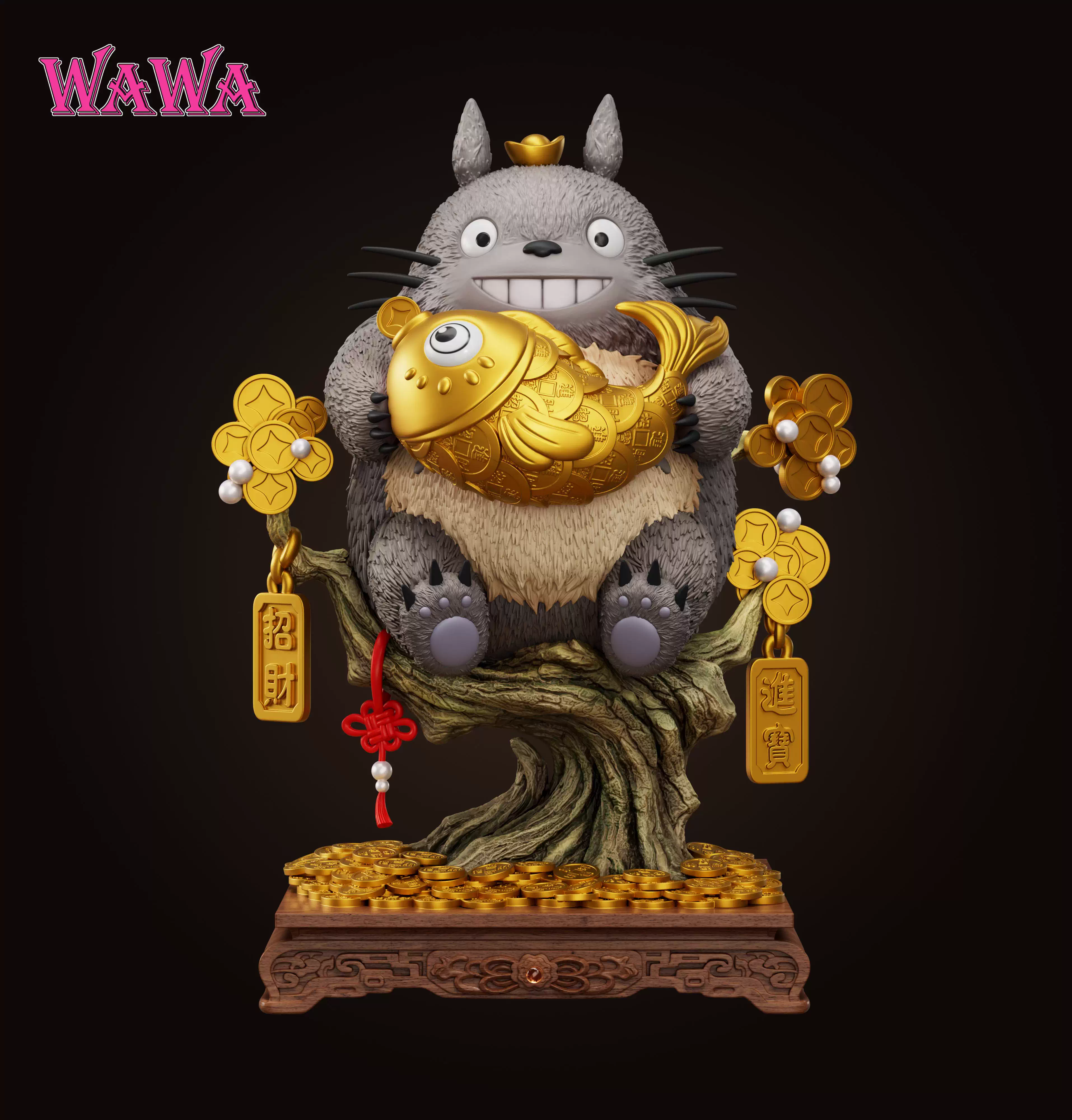 【Pre-sale】Treasure Bowl Totoro-wawa Studio