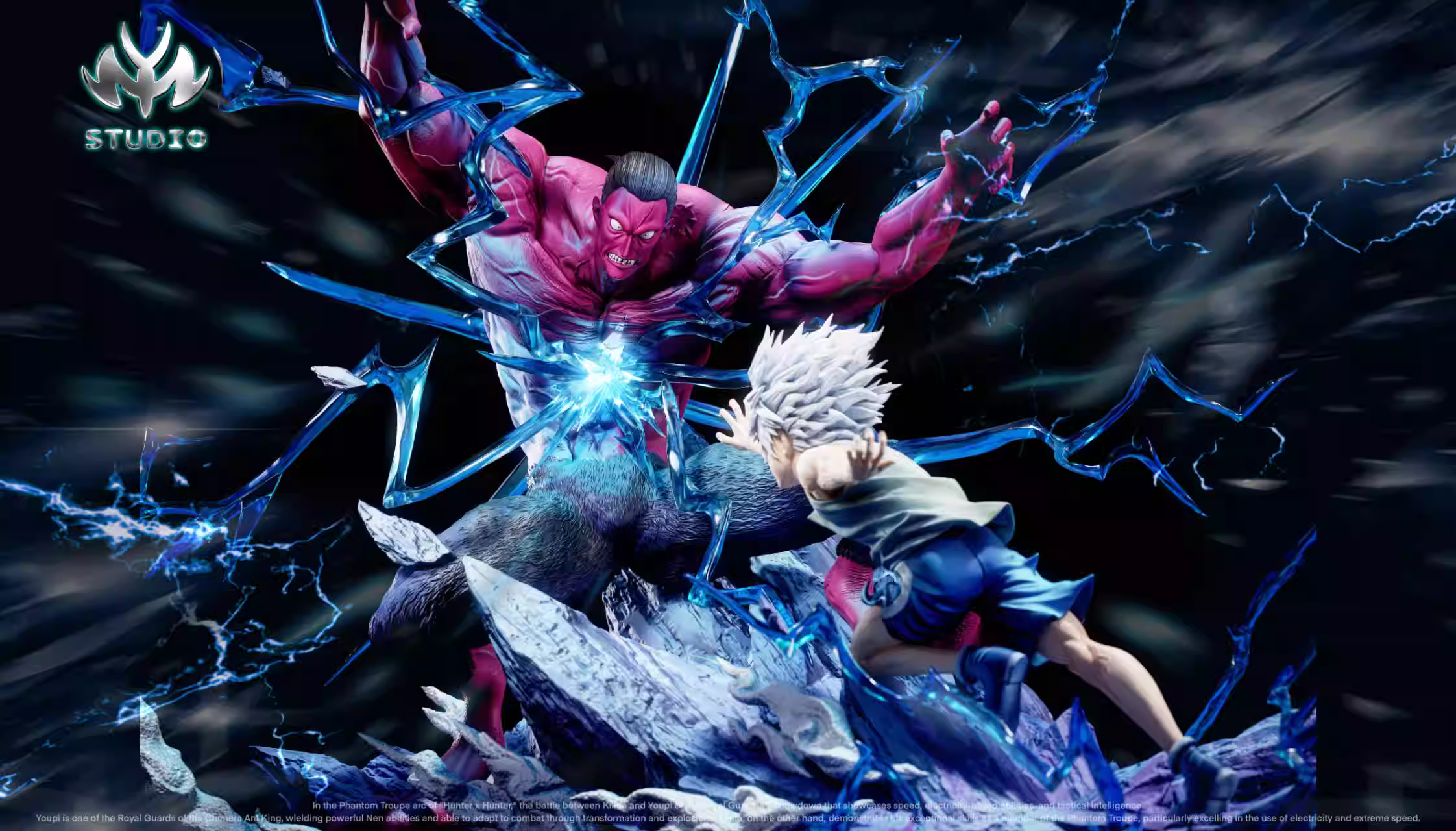 【Pre-sale】1/6 Scale Killua Zoldyck VS Menthuthuyoupi-MY Studio
