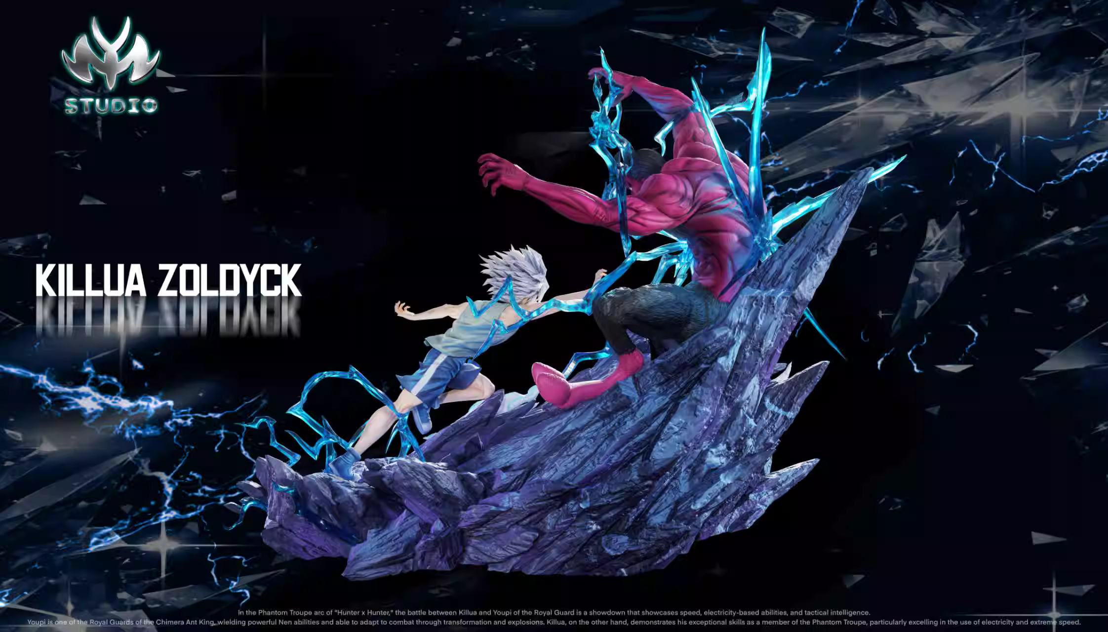 【Pre-sale】1/6 Scale Killua Zoldyck VS Menthuthuyoupi-MY Studio