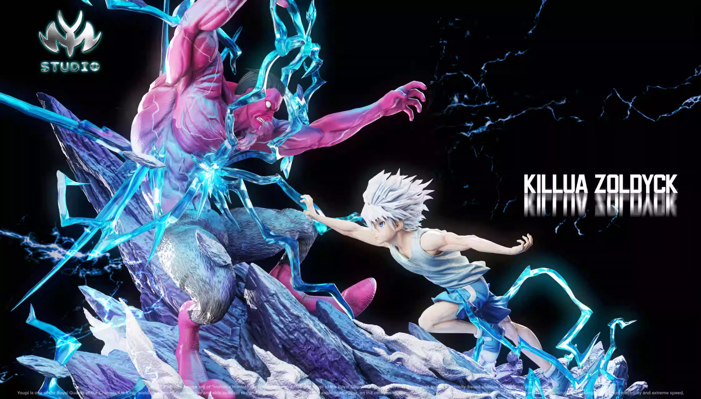 【Pre-sale】1/6 Scale Killua Zoldyck VS Menthuthuyoupi-MY Studio