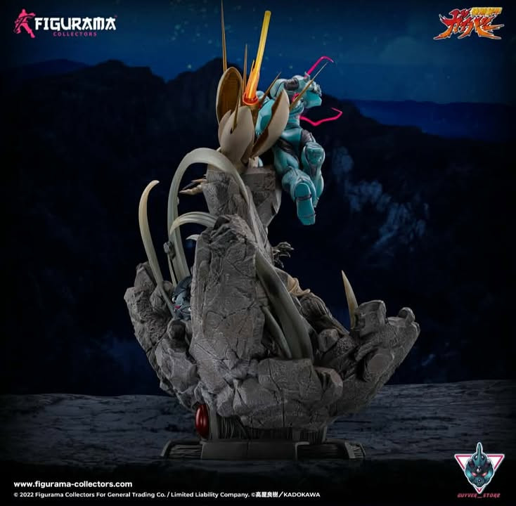 【Pre-sale】1/6 Scale Guyver 1 vs Guyot with LED-Guyver Store X Figurama Collectable Studios