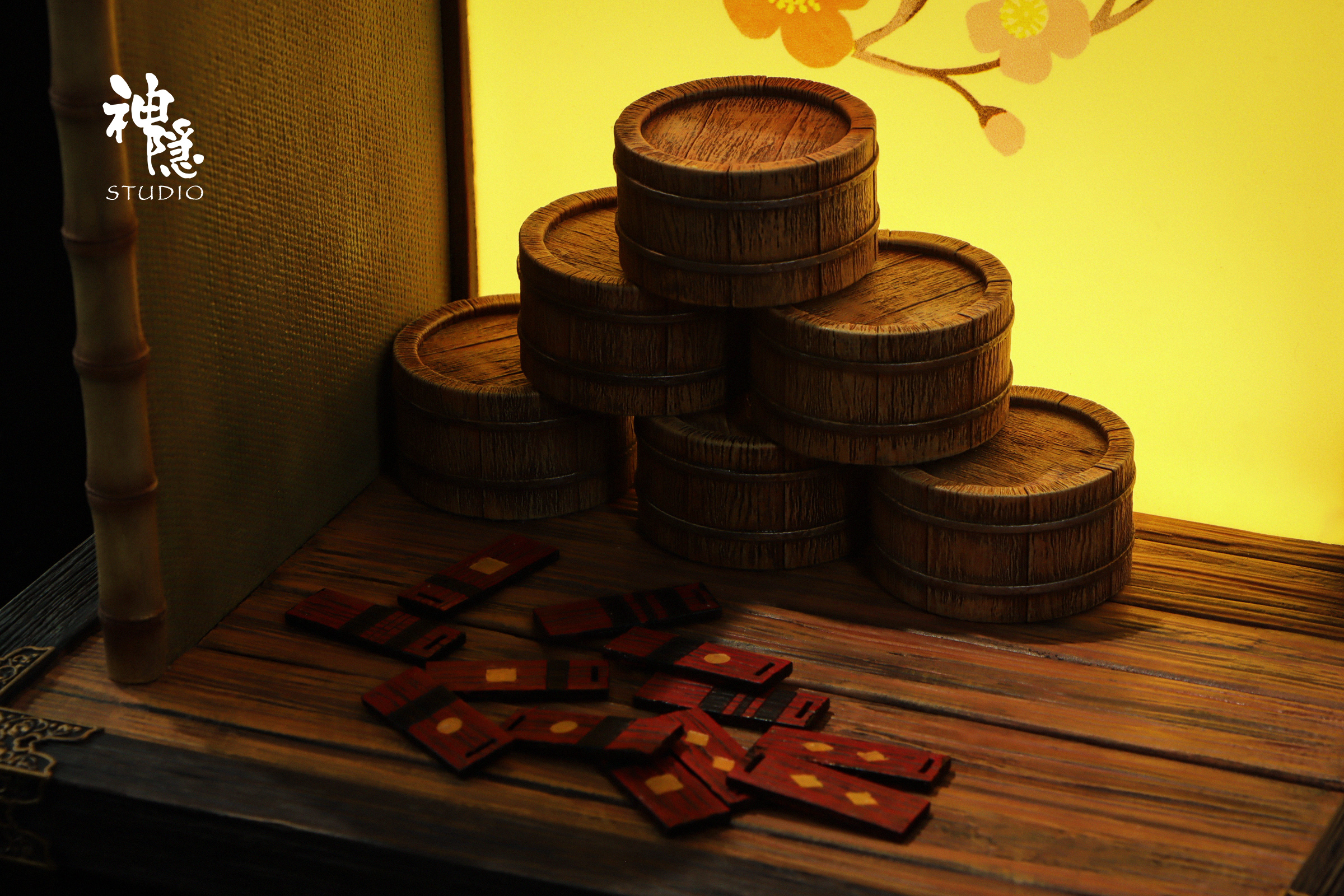 【Pre-sale】Lonely No Face Man with LED-ShenYin Studio