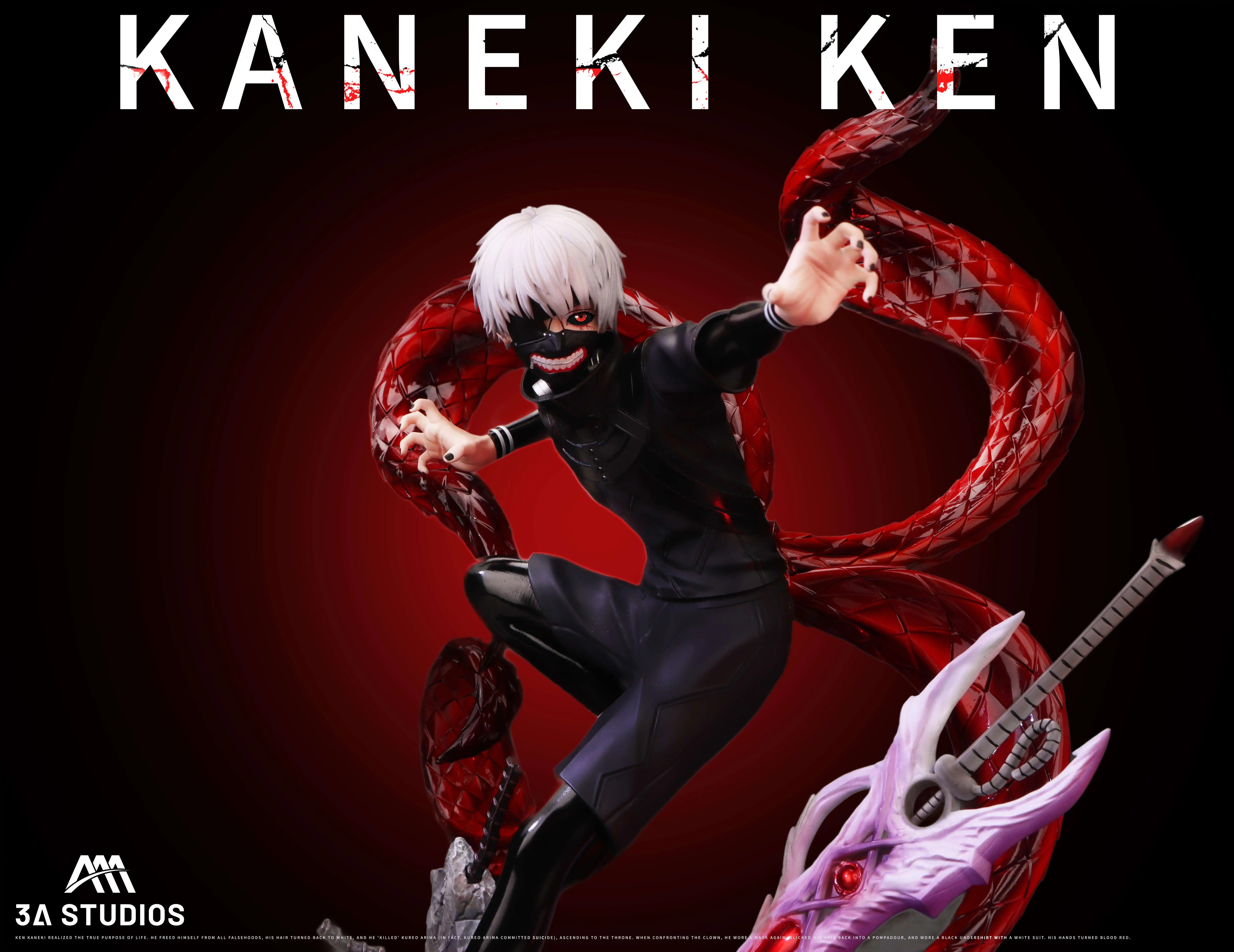 【Pre-sale】1/6 Scale Black Dressed Kaneki Ken 2.0-3A Studio
