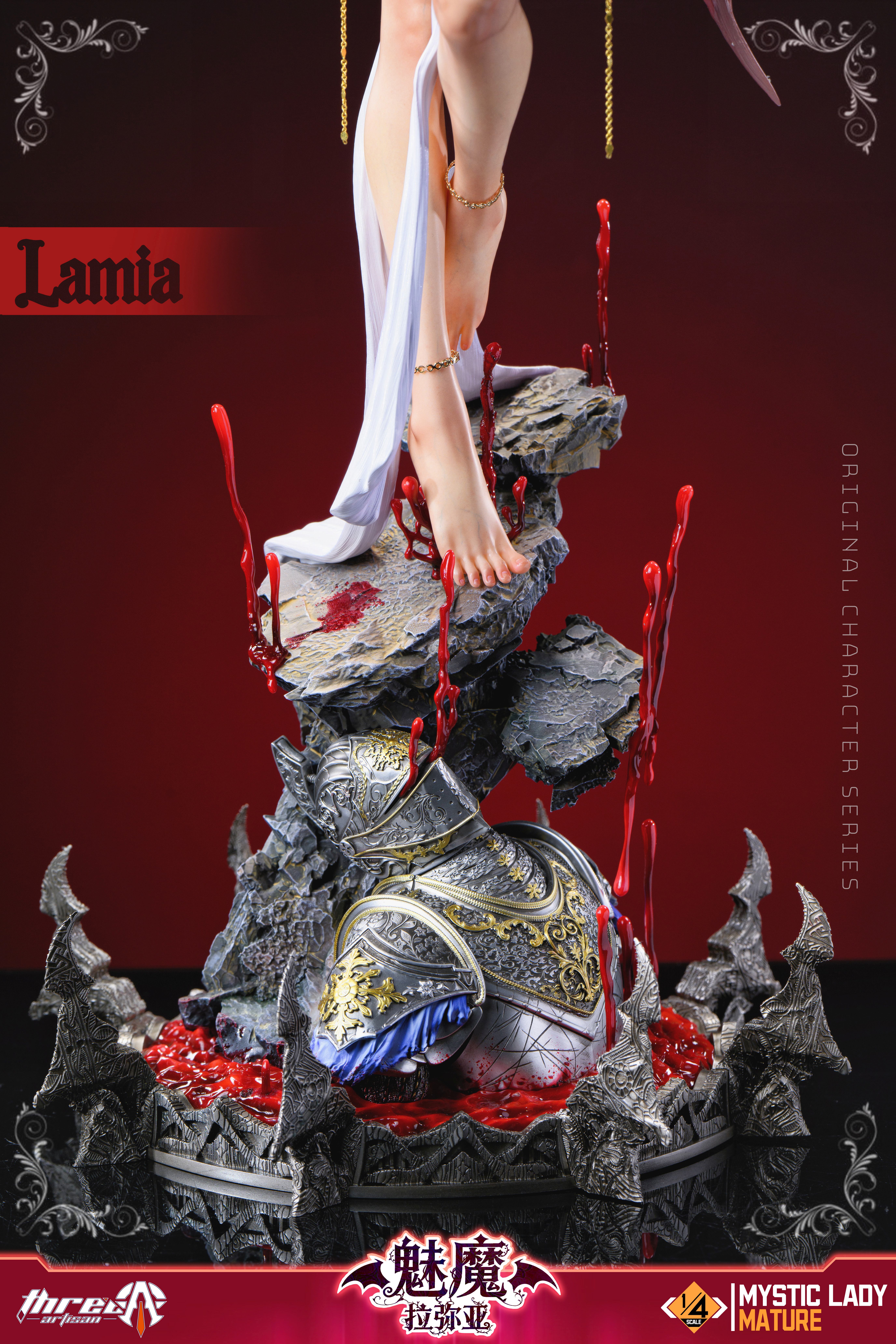 【Pre-sale】1/4 Scale Mystic Lady Series Vol.2 Succubus Lamia-Three Artisan Studio