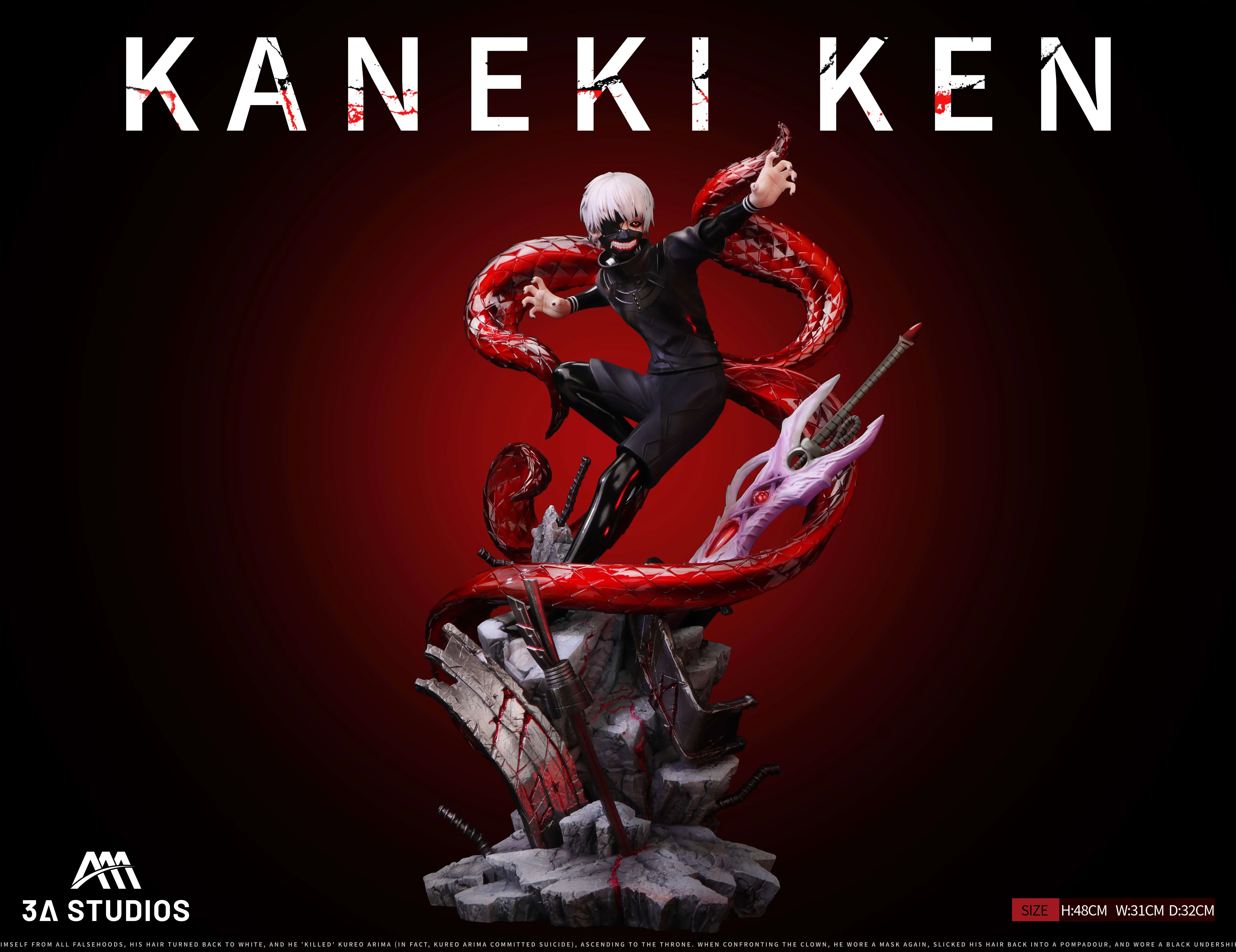 【Pre-sale】1/6 Scale Black Dressed Kaneki Ken 2.0-3A Studio