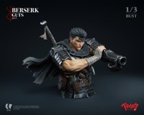 【Pre-sale】1/3 Scale Moment Bust of Guts The Black Swordsman's Berserk-BIHS Studio