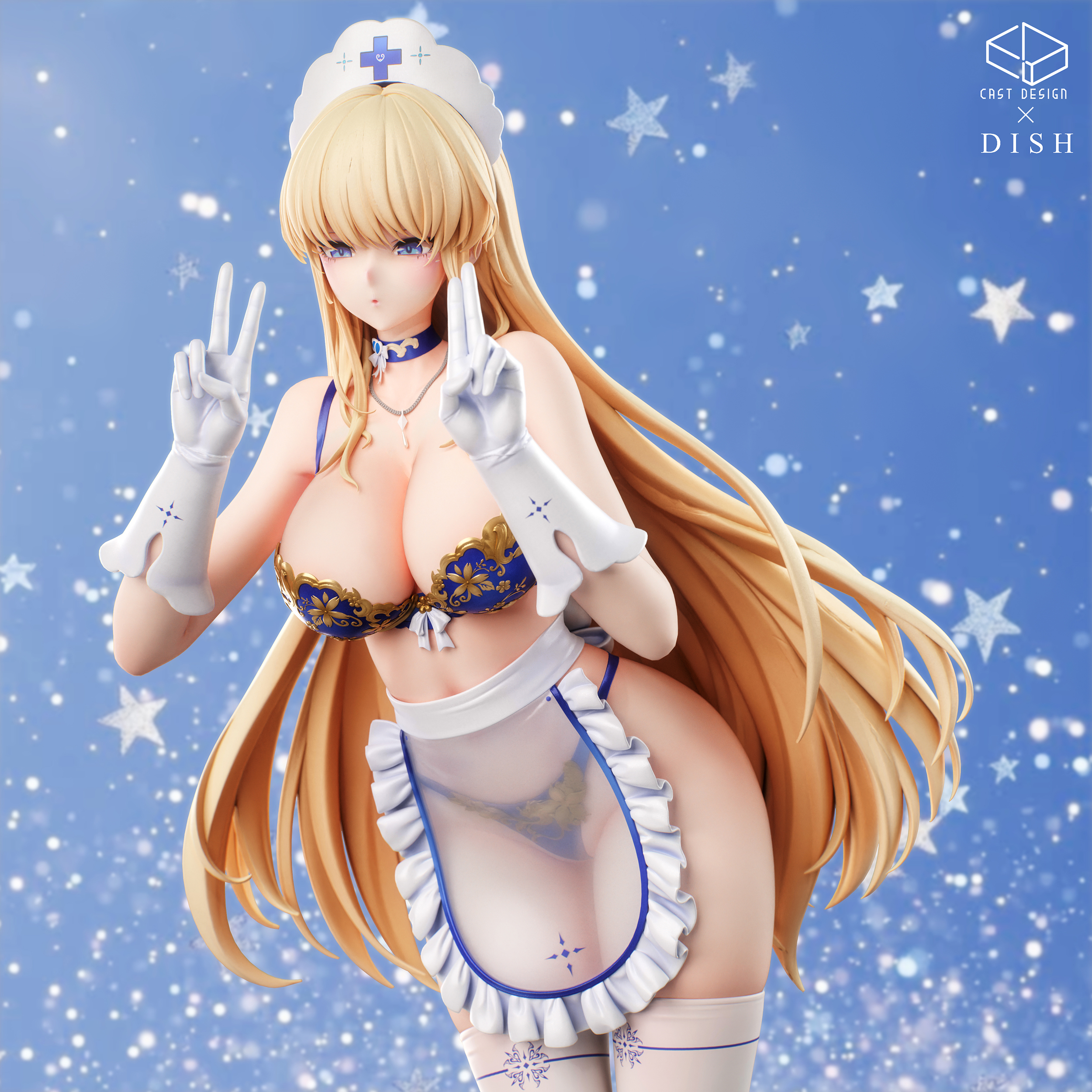 【Pre-sale】1/4 Scale No.8 Nurse TOKI-B-Cast Design Studio X Dish