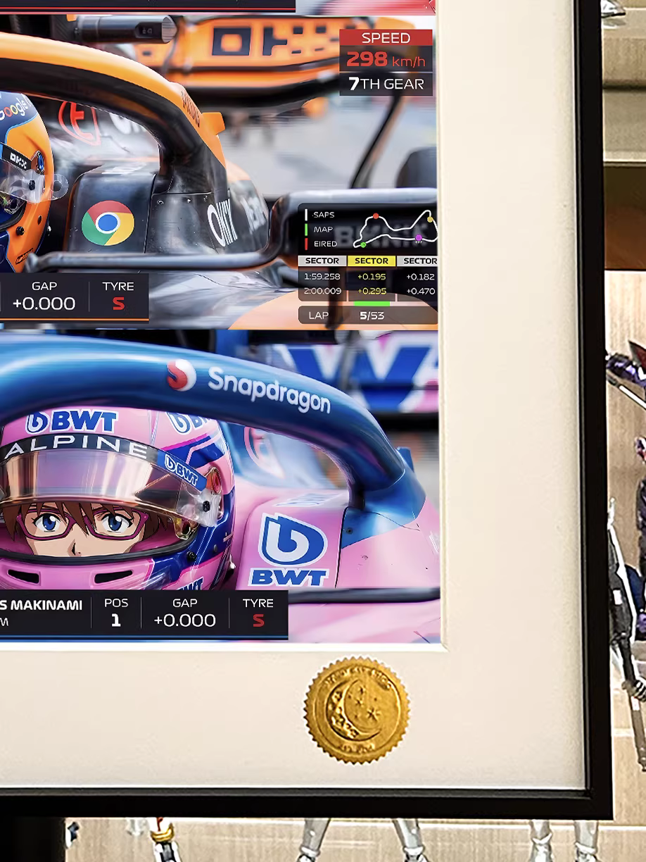 【Pre-sale】Decorative Painting of Racing Driver-XingKong Studio