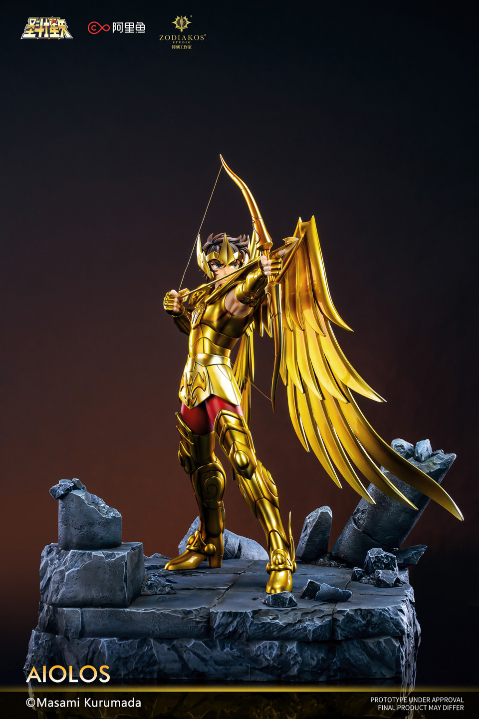 【Pre-sale】1/6 Scale Gold Saint-Aiolos Licensed-Zodiakos Studio