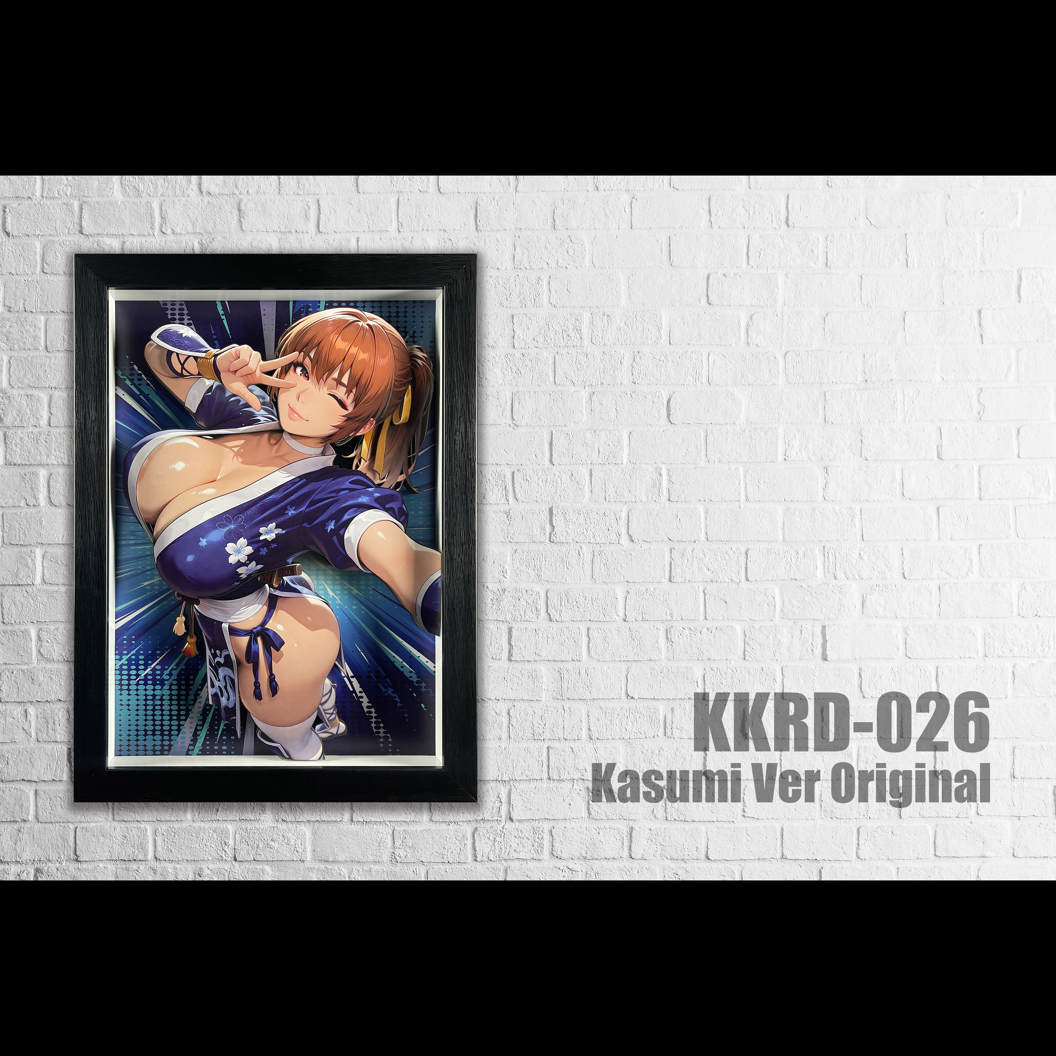【Pre-sale】Decorative Painting of DoA Kasumi-Black and White Studio