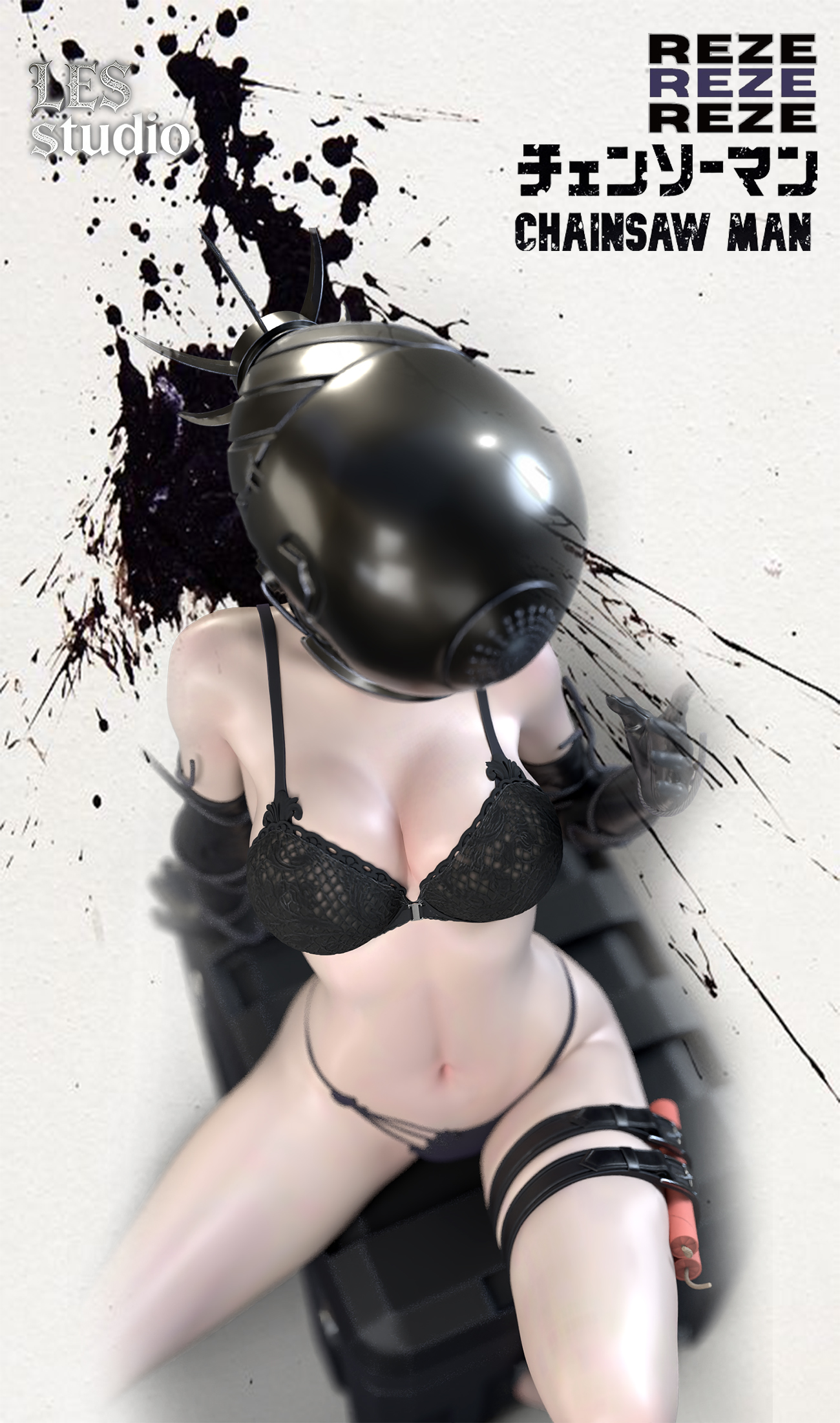 【Pre-sale】1/4 Scale Reze-LES Studio