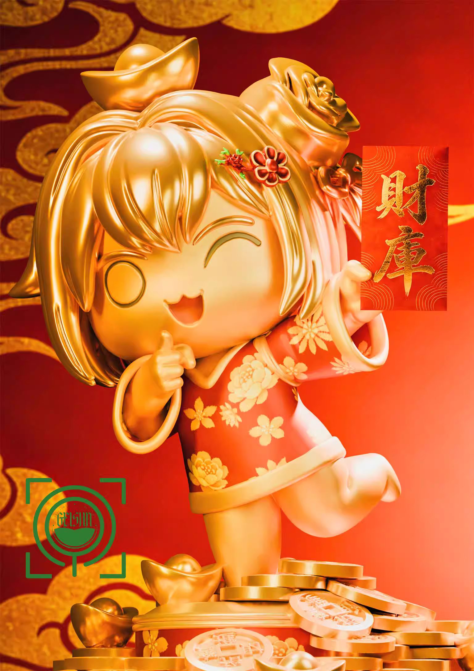 【Pre-sale】1/6 and 1/1 Scale Luckiest Doro-GEISHA Studio