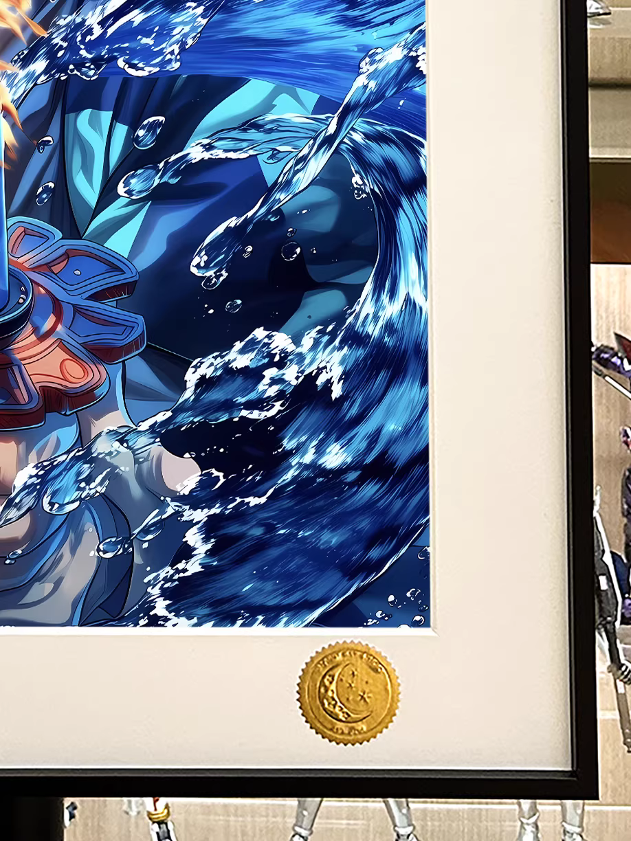 【Pre-sale】Decorative Painting of Water and Fire Kamado Tanjiro-XingKong Studio