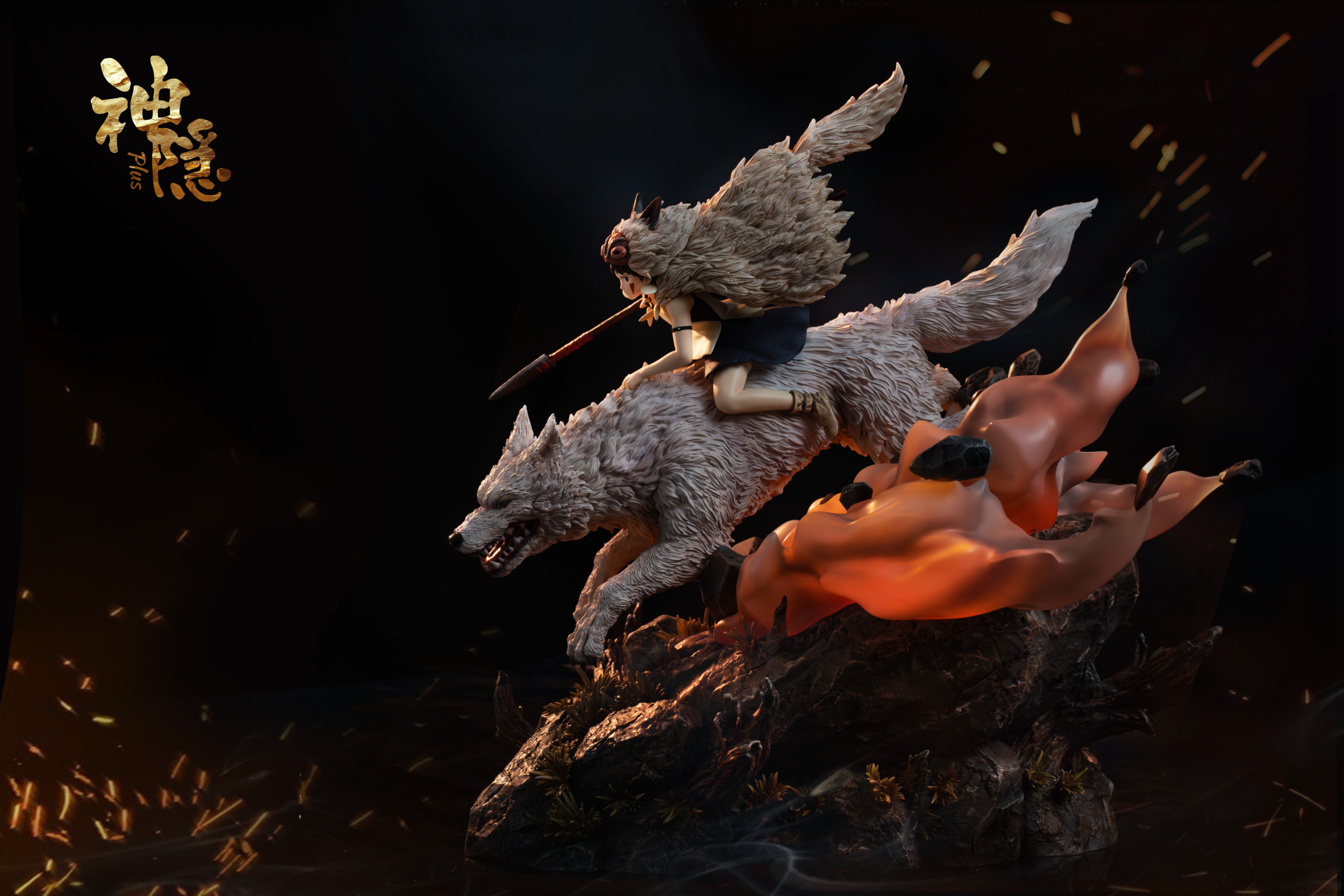 【Pre-sale】Princess Mononoke with LED-ShenYin Studio