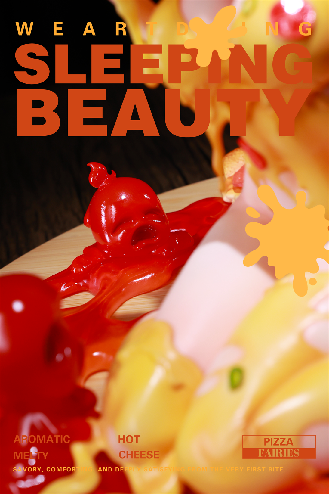 【Pre-sale】Sleeping Beauty-Pizza Fairies-Cheese Supreme and Classic Tomato-WeArtDoing Studio
