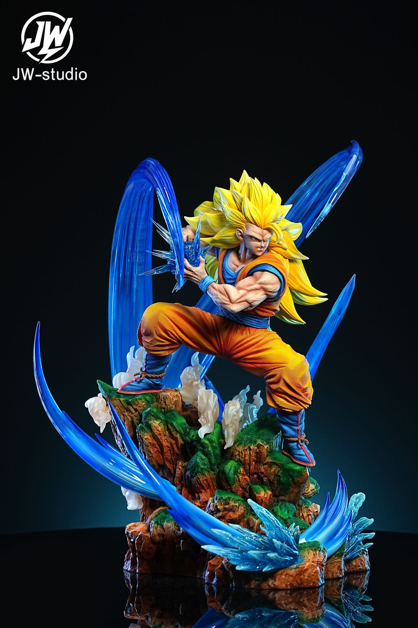 【Pre-sale】1/6 and 1/4 Scale SS3 Goku with LED-JW Studio