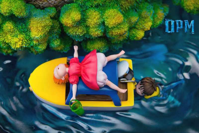 ponyoさま　パズル Last one】Series 006 Ponyo on the Cliff-Studio Ghibli-OPM