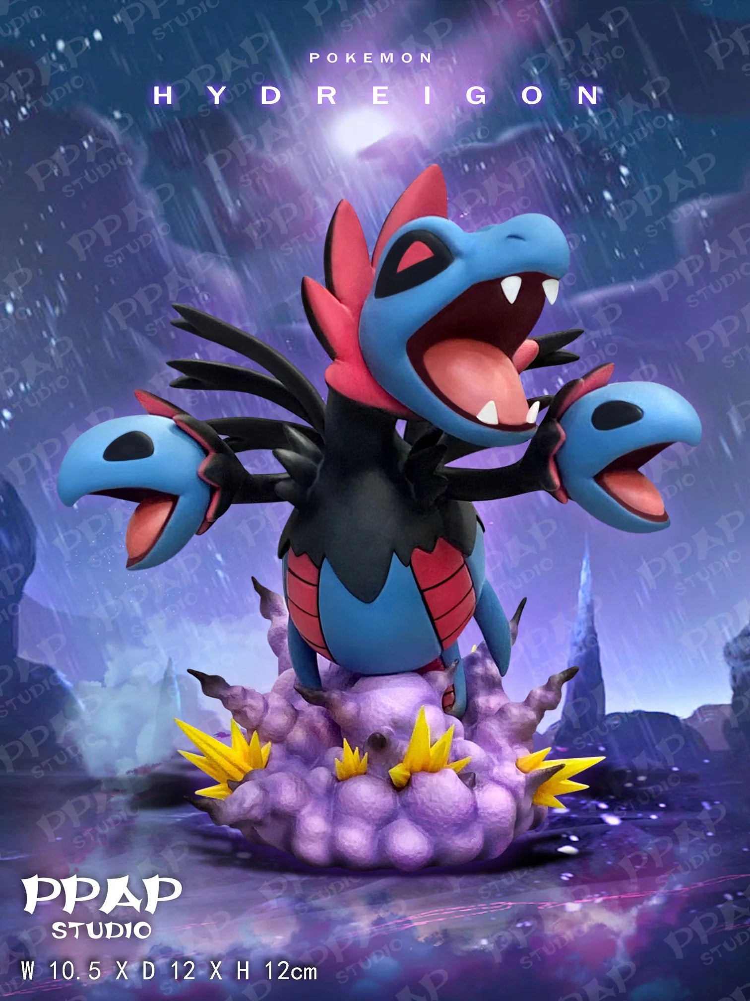 Hydreigon Pok mon Page 2 Of 2 Zerochan Anime Image Board in-stock-fatty-little-hydreigon-pokemon-ppap-studio-weareanimecollectors